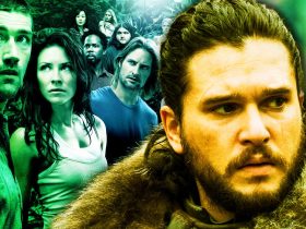 Jon Snow from Game of Thrones and the cast of LOST