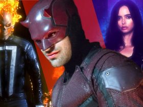 Custom MCU Image With Daredevil, Ghost Rider, and Jessica Jones