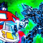 (Optimus-Prime-in-The-Transformers-The-Movie-1986)--&--(Megatron-in-Transformers-2007)