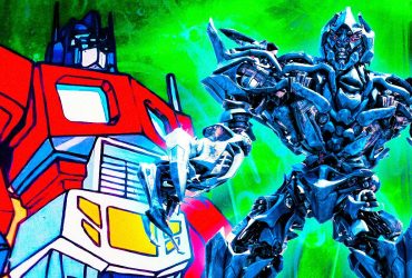 (Optimus-Prime-in-The-Transformers-The-Movie-1986)--&--(Megatron-in-Transformers-2007)