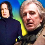 Alan Rickman as Judge Turpin in Sweeney Todd and as Severus Snape in Harry Potter