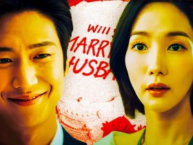 A custom image featuring Ji-hyuk, a cake, and Ji-won in Marry My Husband