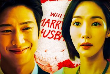 A custom image featuring Ji-hyuk, a cake, and Ji-won in Marry My Husband