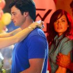 Smallville custom image of Lois and Clark slow dancing and looking afraid